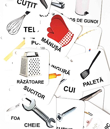 Cartonașe pe inel - Ustensile [1]
