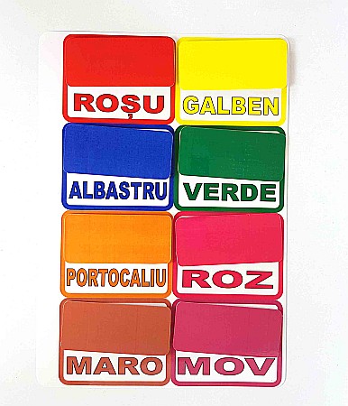 Produse educative - Planșă - Culori