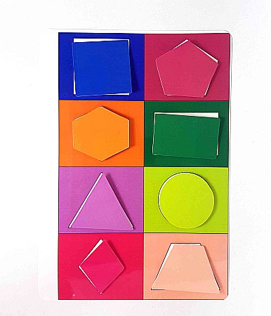 Produse educative - Planșă - Forme geometrice