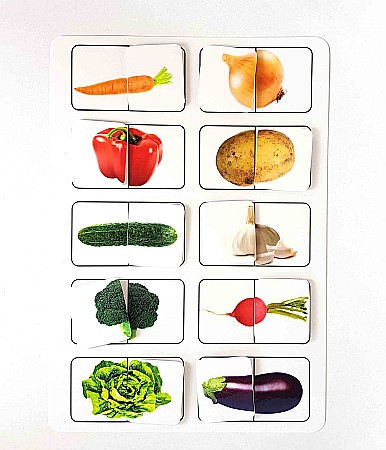 Produse educative - Planșă - Legume