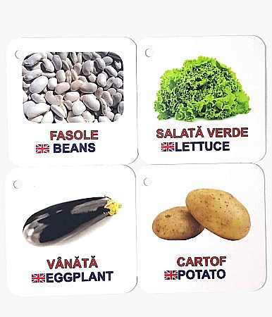 Cartonașe pe inel - Legume [1]