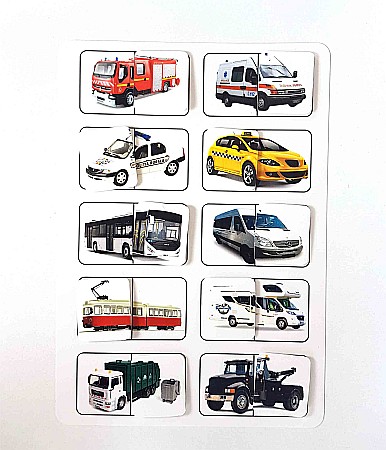 Produse educative - Planșă - Mijloace de transport (4)