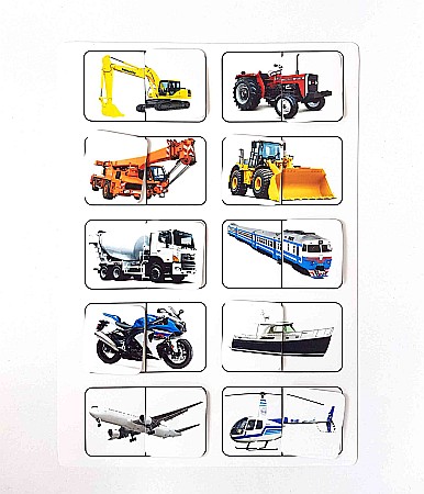 Produse educative - Planșă - Mijloace de transport (3)