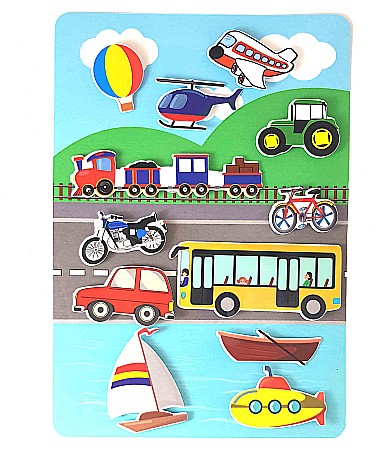 Produse educative - Planșă educativă - Mijloace de transport
