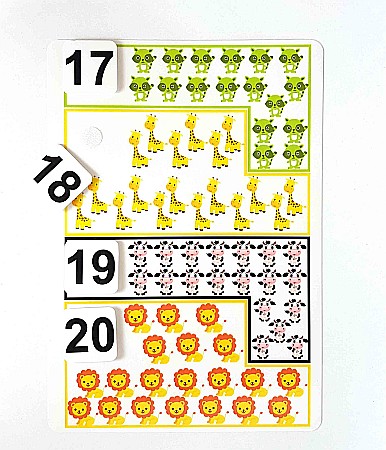 Set 3 planșe numere 1-20 [2]