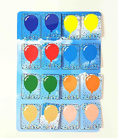 Produse educative - Planșă - baloane colorate