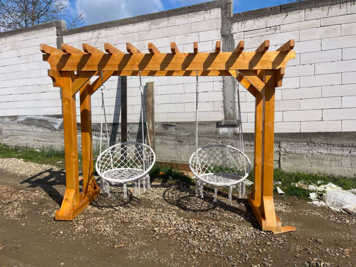 Balansoar Tip Pergola Lemn Masiv [6]