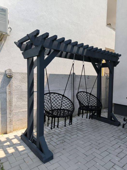 Balansoar Tip Pergola Lemn Masiv [5]