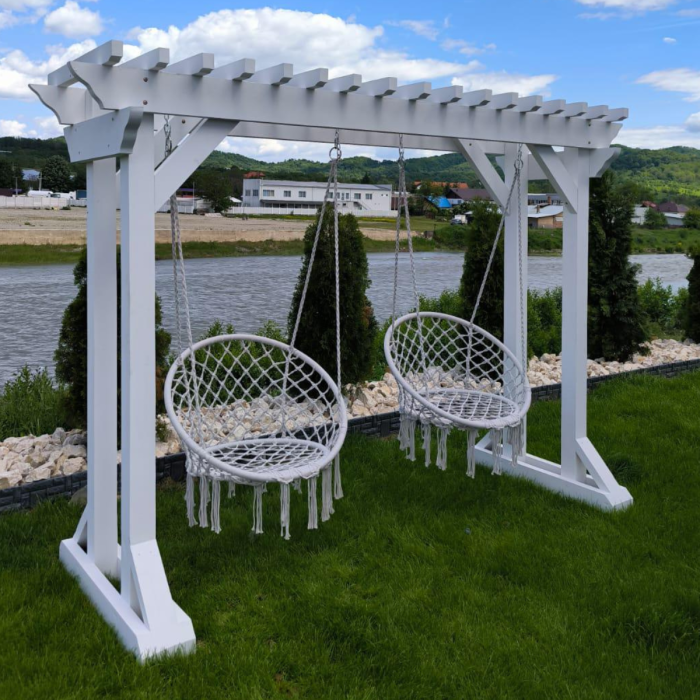 Balansoar Tip Pergola Lemn Masiv [4]