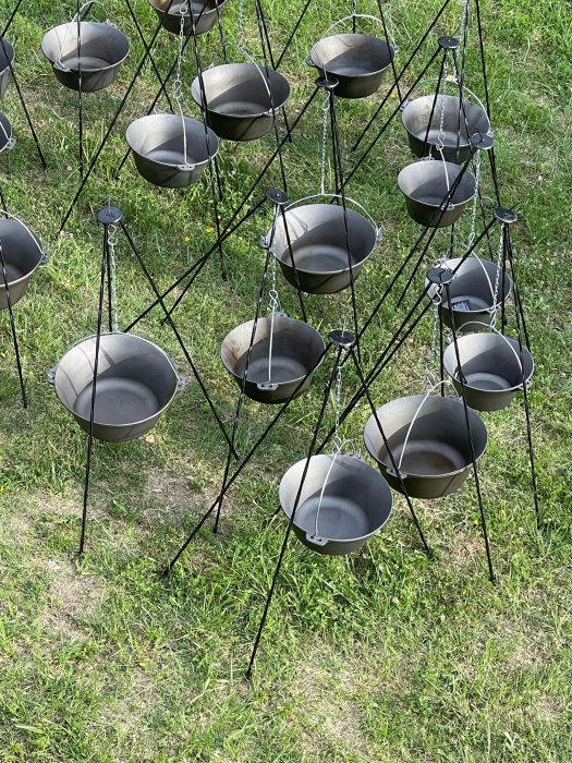 Ceaun Fonta 7-22 Litri cu Picioare de Fier [7]