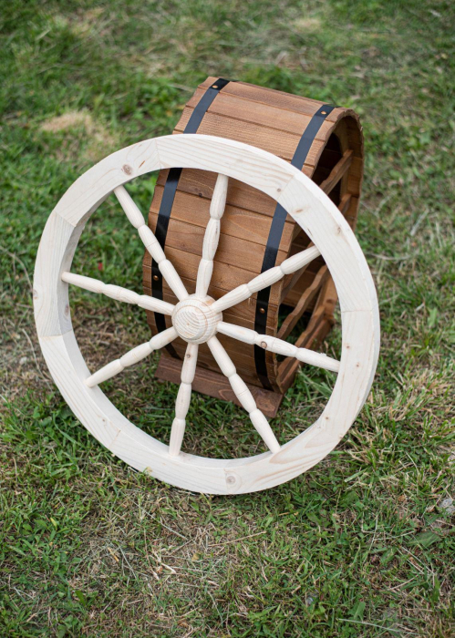 Roata Ornamentala Lemn Rasinoase 40-80cm [2]