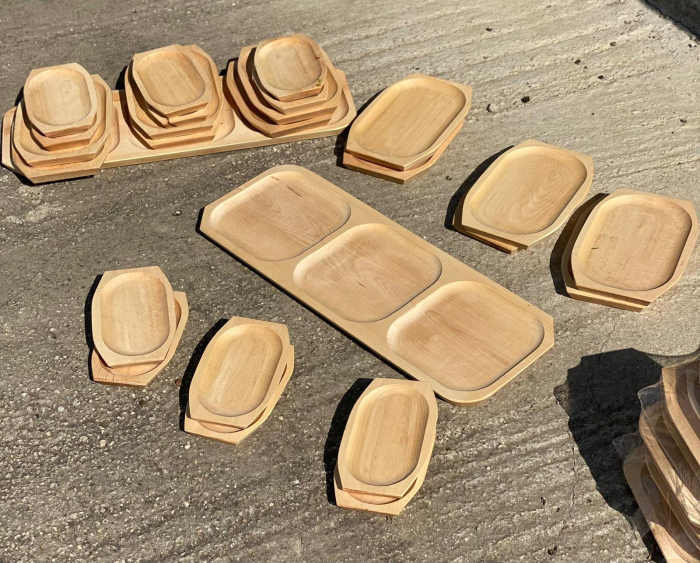 Set Servire Platou + 12 Farfurii [2]