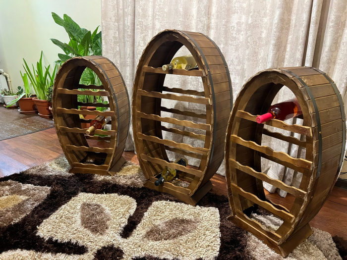 Suport Sticle Rustic Oval 7-20 Sticle [5]