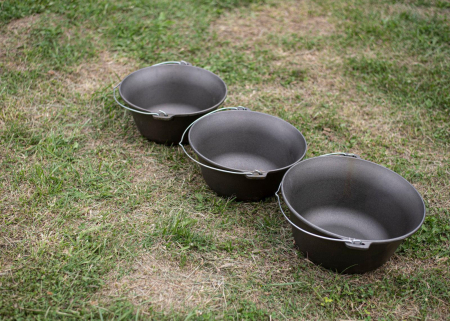 Ceaun Fonta 7-22 Litri cu Picioare de Fier [4]