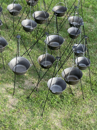 Ceaun Fonta 7-22 Litri cu Picioare de Fier [6]