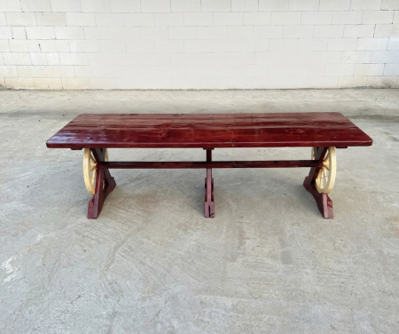 Masa Rustica Lemn Masiv 3 Metri [1]