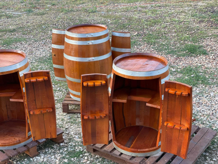 Mini-Bar Premium Model Butoi cu 2 Usi 95 Cm [1]