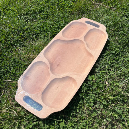 Platou Lemn Masiv Model Tava 65X30cm [1]