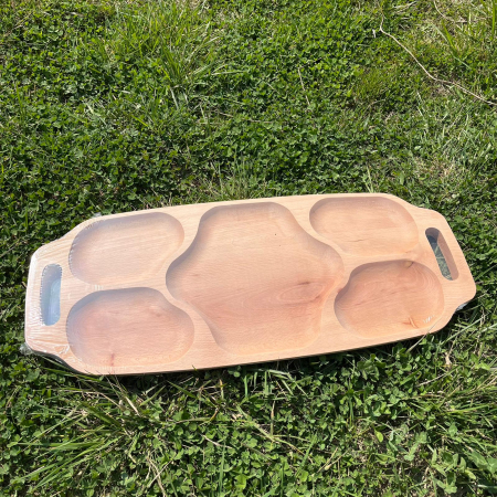Platou Lemn Masiv Model Tava 65X30cm [2]