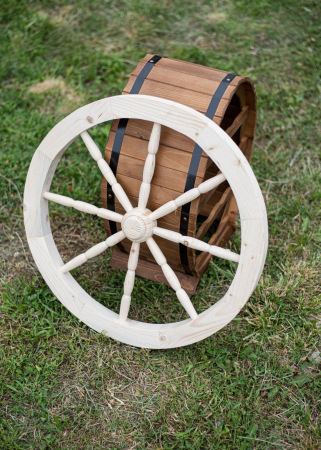 Roata Ornamentala Lemn Rasinoase 40-80cm [1]