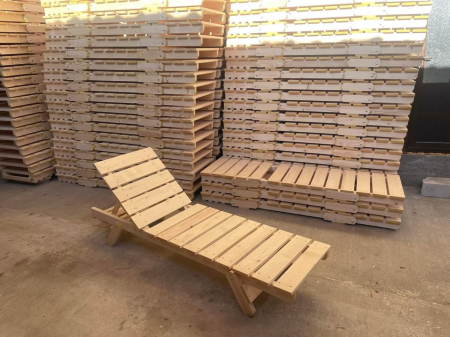 Sezlong Din Lemn Rasinoase [2]