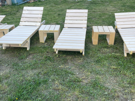 Sezlong Din Lemn Rasinoase [6]