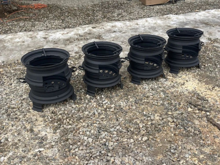 Gratare/Sobe - Soba Otel Brut Pentru Exterior 40X50 Cm