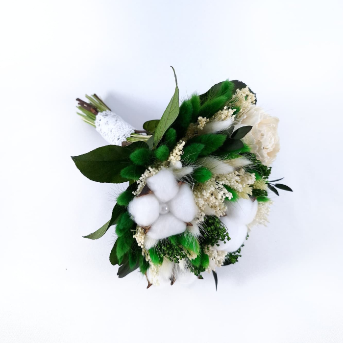 buchet-mireasa-flori-de-bumbac-handmade-livrare-gratuita-infinity. [3]