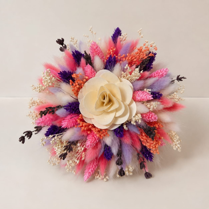 buchet-domnisoare de onoare -flori-uscate-handmade-livrare-gratuita-infinity. [4]