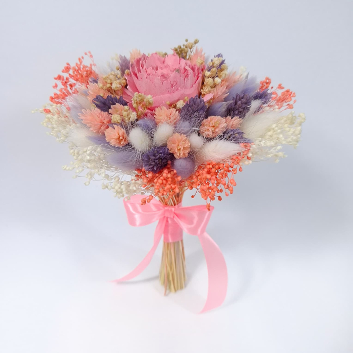 buchet-domnisoare de onoare -flori-uscate-handmade-livrare-gratuita-infinity. [2]
