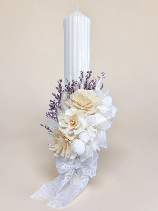 Lumanare Botez -Hortensie Criogenata-livrare-gratuita-atelierul-floral-infinity. [2]