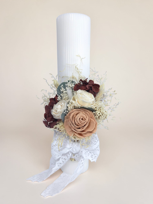 Lumanare Botez -Hortensie Criogenata-livrare-gratuita-atelierul-floral-infinity. [2]