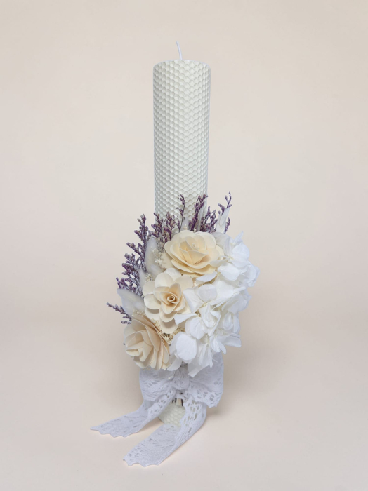 Lumanare Botez -Hortensie Criogenata-livrare-gratuita-atelierul-floral-infinity. [2]