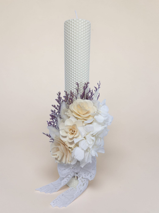 Lumanare Botez -Hortensie Criogenata-livrare-gratuita-atelierul-floral-infinity. [3]