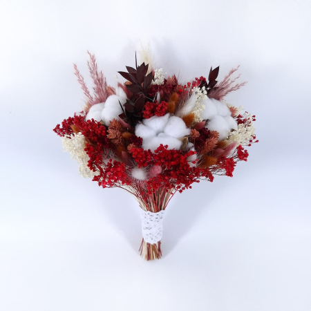buchet-mireasa-flori-de-bumbac-handmade-livrare-gratuita-infinity. [1]