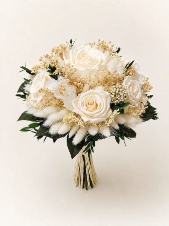 Buchete Mireasă și Nașă - buchet-mireasa-flori-criogenate-handmade-livrare-gratuita-infinity.