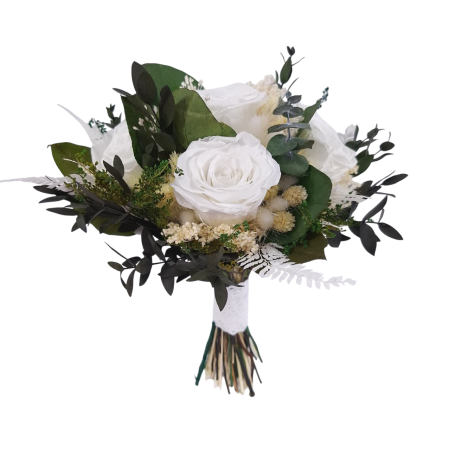 Buchete Mireasă și Nașă - buchet-mireasa-flori-criogenate-handmade-livrare-gratuita-infinity.