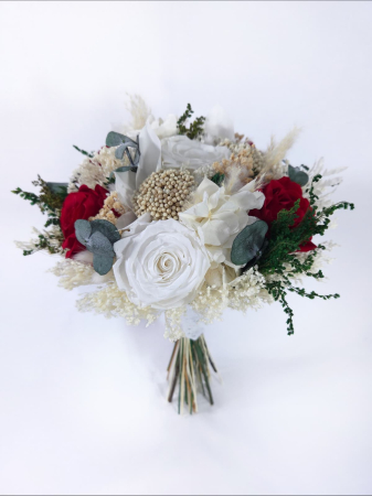 Buchete Mireasă și Nașă - buchet-mireasa-flori-criogenate-handmade-livrare-gratuita-infinity.