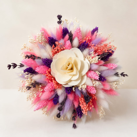 buchet-domnisoare de onoare -flori-uscate-handmade-livrare-gratuita-infinity. [2]