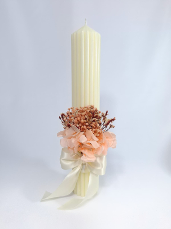 Lumanare Botez -flori criogenate si uscate-livrare-gratuita-atelierul-floral-infinity. [2]