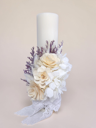 Lumânări Botez - Lumanare Botez -Hortensie Criogenata-livrare-gratuita-atelierul-floral-infinity.