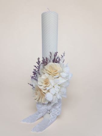 Lumanare Botez -Hortensie Criogenata-livrare-gratuita-atelierul-floral-infinity. [2]