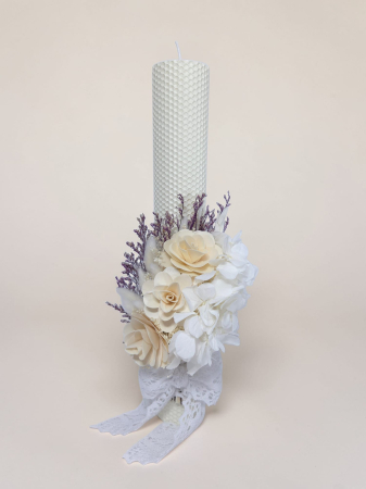 Lumanare Botez -Hortensie Criogenata-livrare-gratuita-atelierul-floral-infinity. [1]