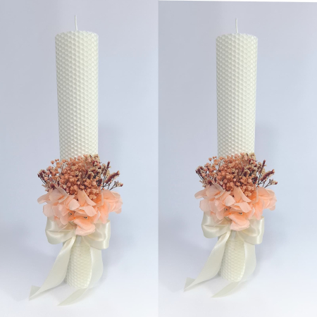 lumanari-cununie-nunta-din-ceara-naturala-decorate-cu-trandafir-natural-criogenat-flori-ming-si-flori-naturale-criogenate-uscate [1]