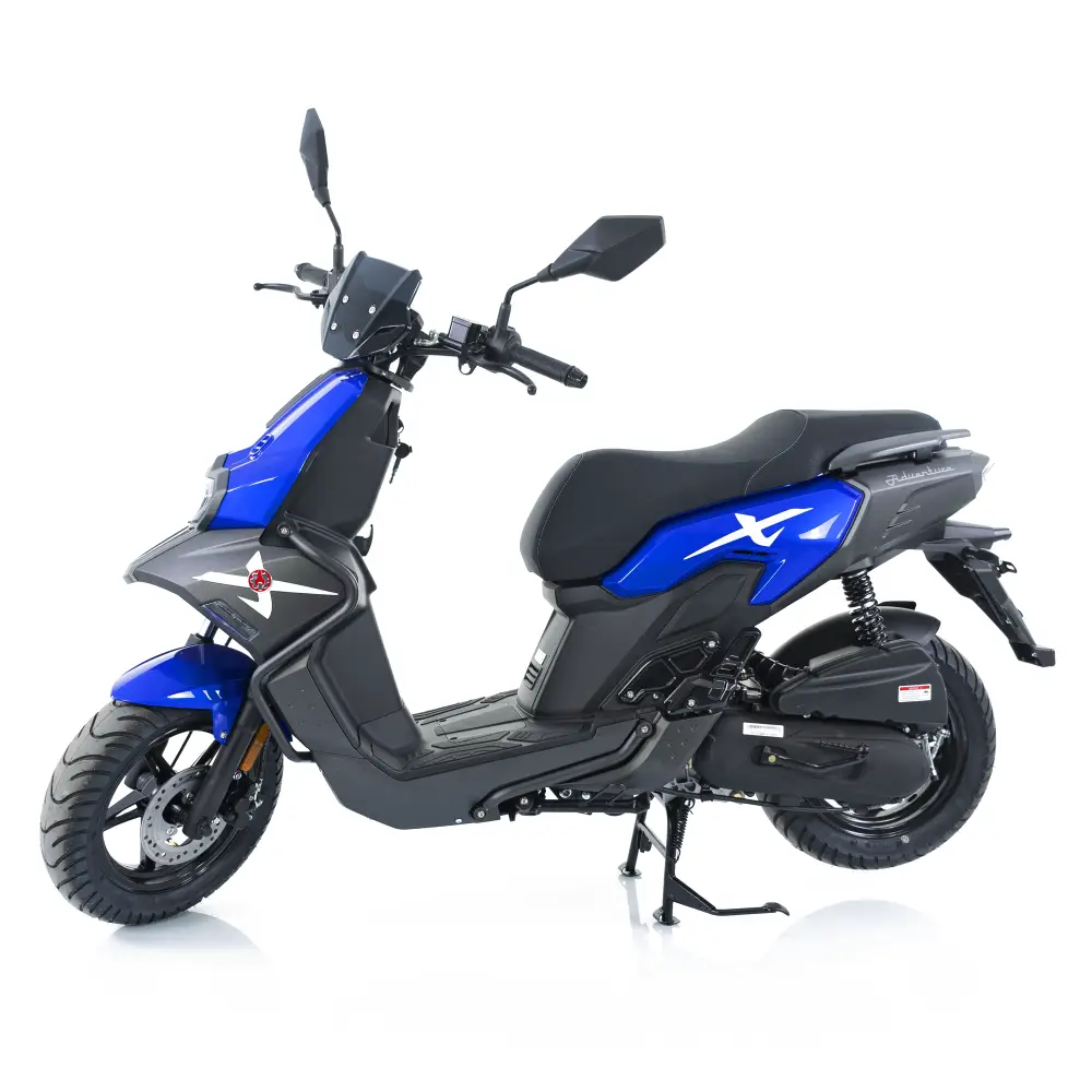 Scuter Rotakt Adventure Rosu-Gri 49 cmc, 2.2kW, Euro 5, Benzină, Viteză Maximă 45km/h [4]