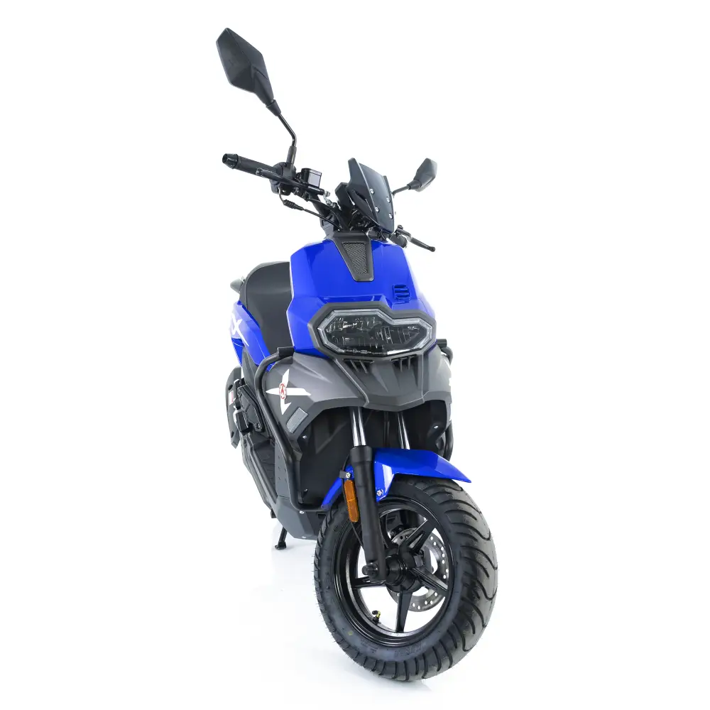 Scuter Rotakt Adventure Rosu-Gri 49 cmc, 2.2kW, Euro 5, Benzină, Viteză Maximă 45km/h [1]