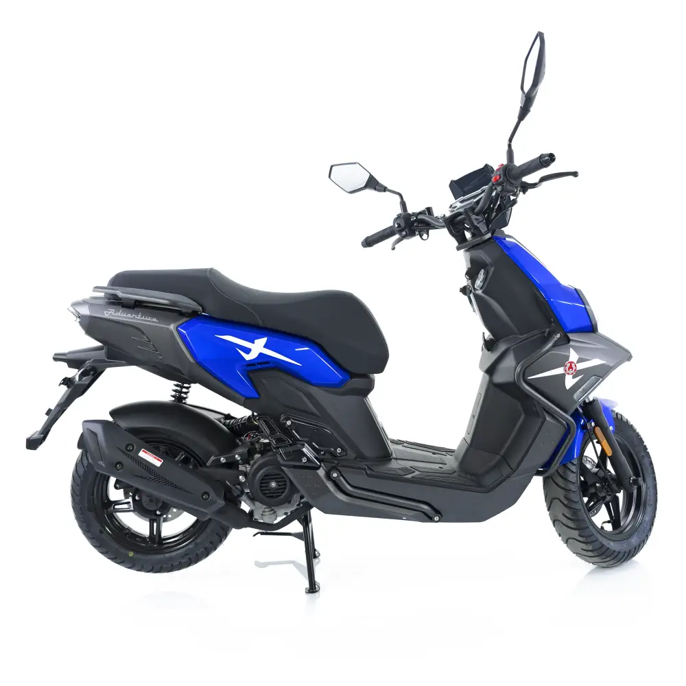 Scuter Rotakt Adventure Rosu-Gri 49 cmc, 2.2kW, Euro 5, Benzină, Viteză Maximă 45km/h [7]