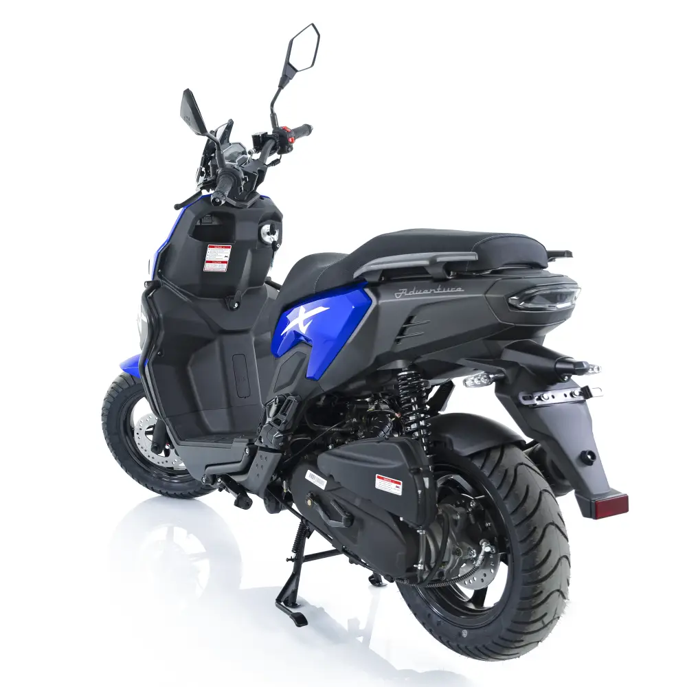 Scuter Rotakt Adventure Rosu-Gri 49 cmc, 2.2kW, Euro 5, Benzină, Viteză Maximă 45km/h [4]