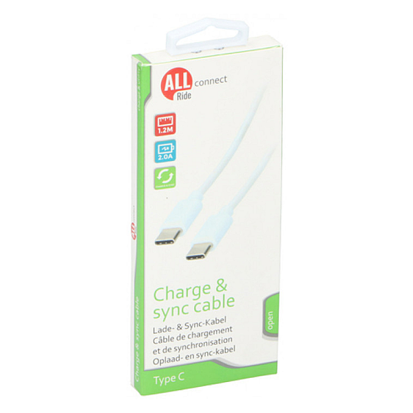 ALL RIDE CABLU INC. USB C TO USB C 1.2M [1]