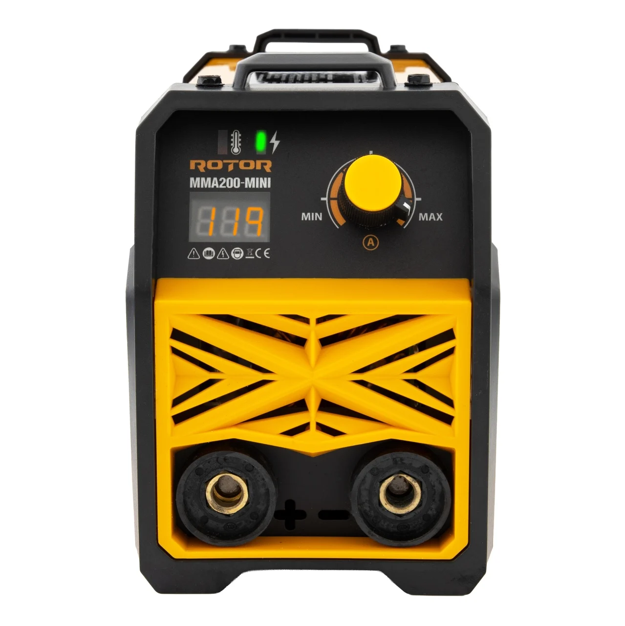 Aparat de sudura LCD Color ROTOR MMA200-MINI, 200 A [4]